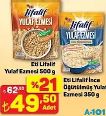 ETİ LİFALİF / İNCE ÖĞÜTÜLMÜŞ YULAF EZMESİ 350 G